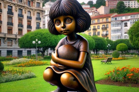 escultura de mafalda oviedo