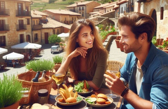 comer en cuevas del valle